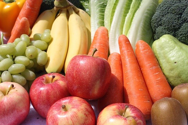 Fruit et légumes des aliments alcalin avec un indice PRAL négatif