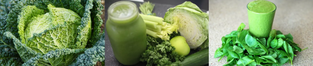 Les légumes verts, choux, épinards, contiennent du calcium facilement absorbable